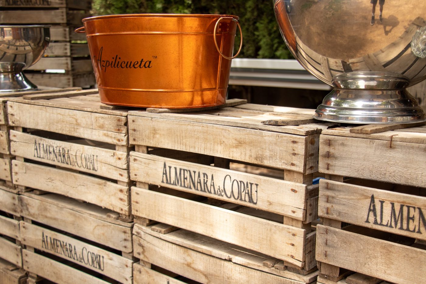 Cajas de la finca