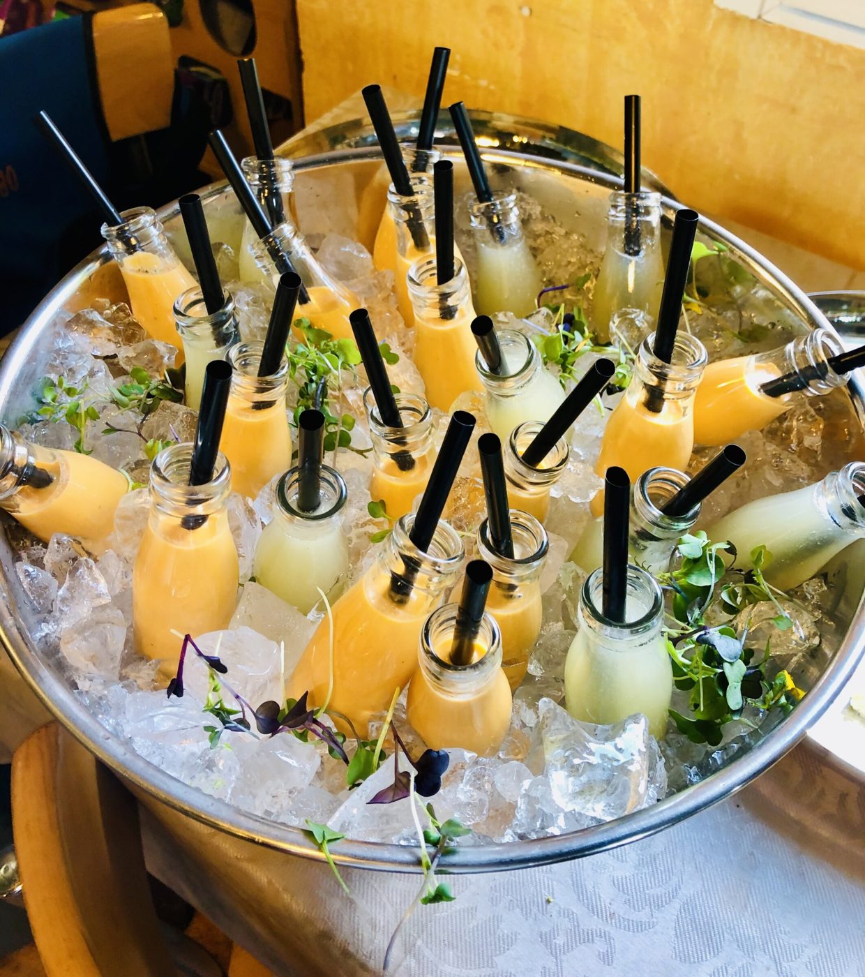 Canapés del cóctel