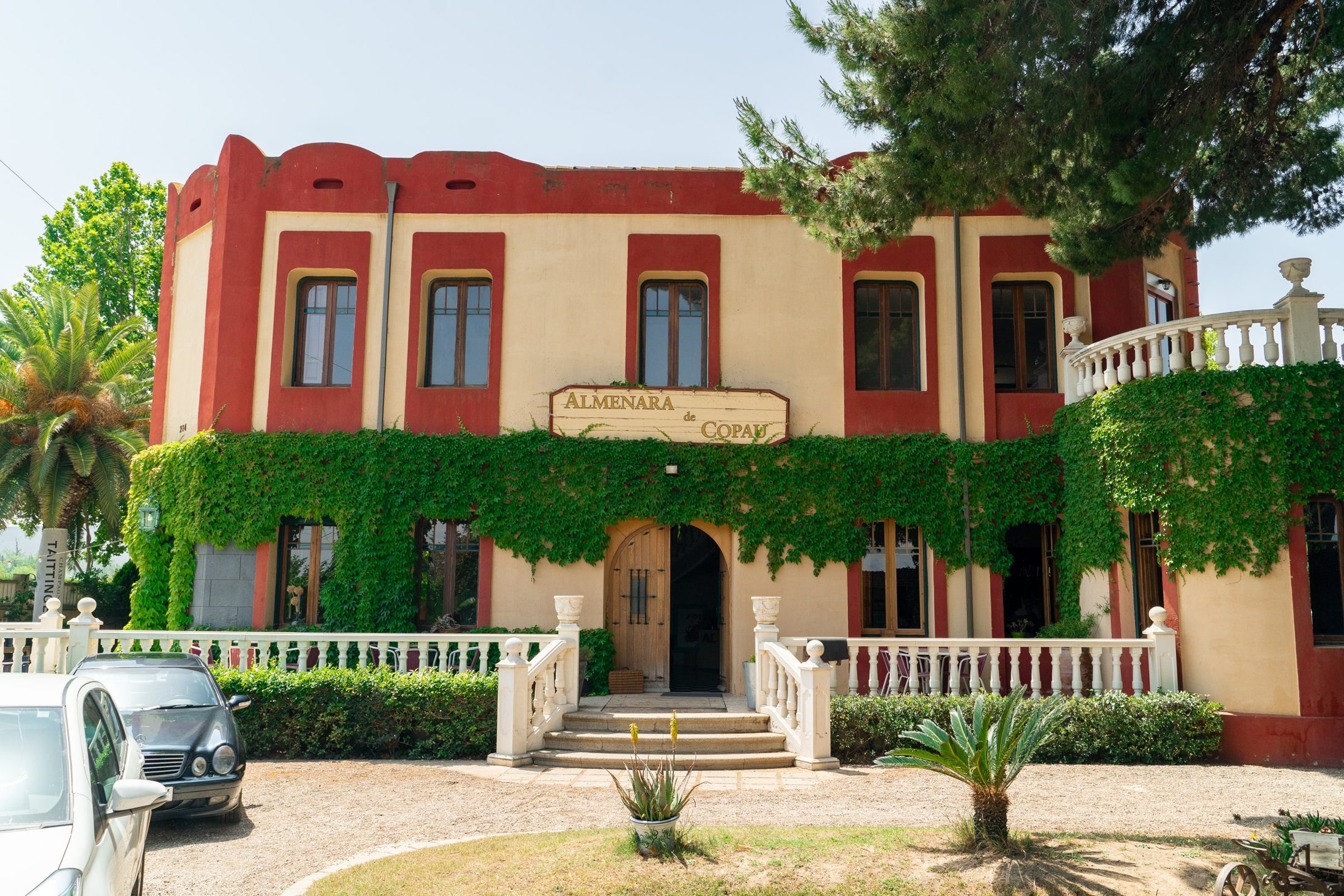 Fachada de la villa de 1915