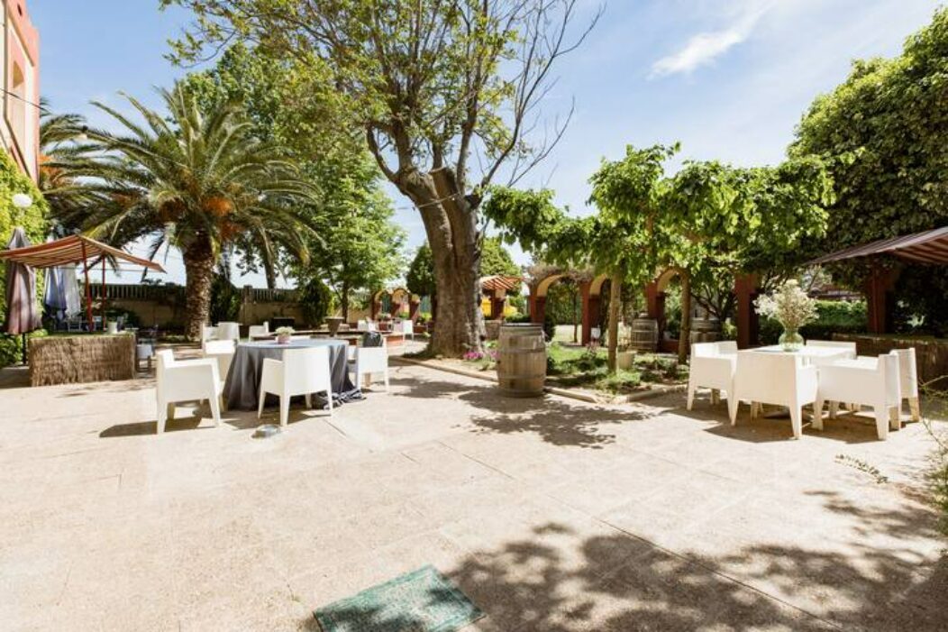 Jardín de invierno acristalado